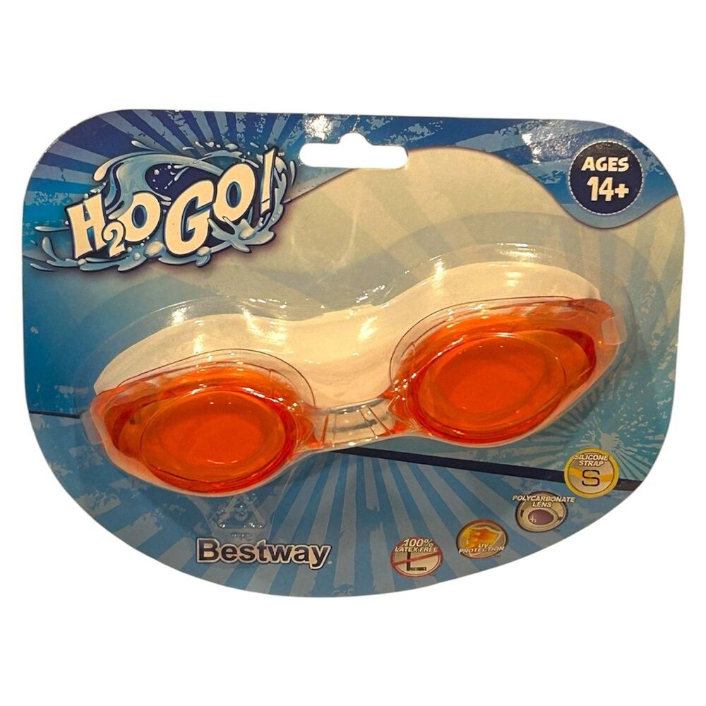 Bestway H2O GO! Swimming Glide Goggles with Adjustable Strap Ages 14+